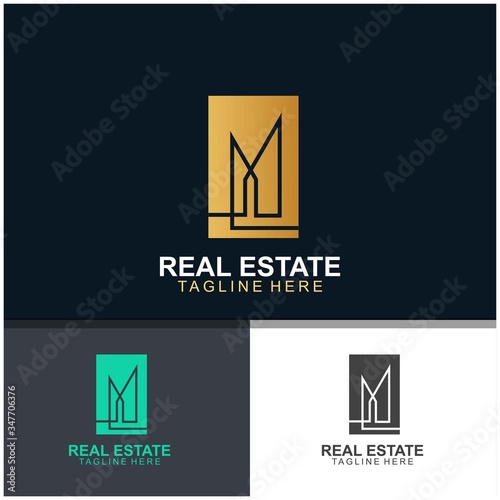 Real estate logo design