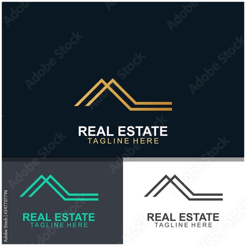 Real estate logo design