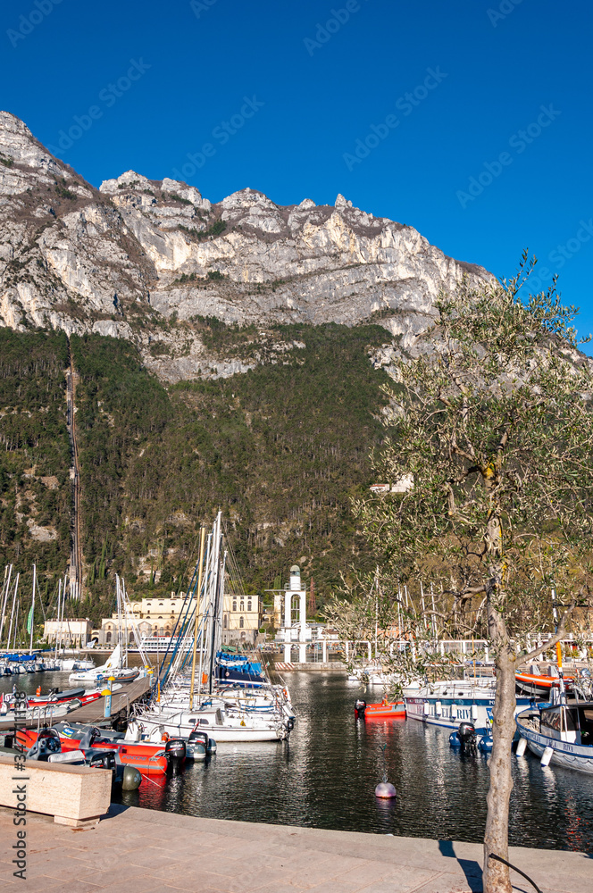 Anfo on Lake Idro, a beautiful town with a tourist and fishing port, a tourist destination for holidays by the lake, at the foot of the Alps immersed in unspoilt nature.5