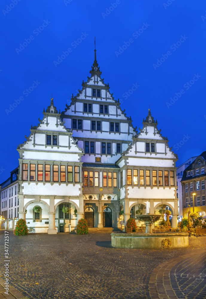Paderborn town hall, Germany