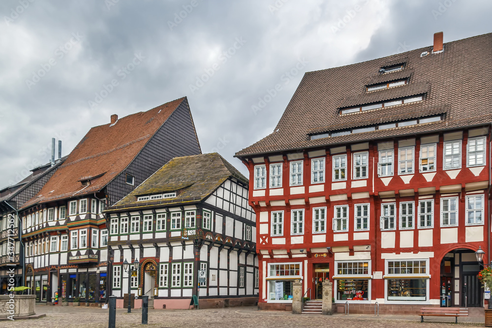  Market square in Einbeck, Germany