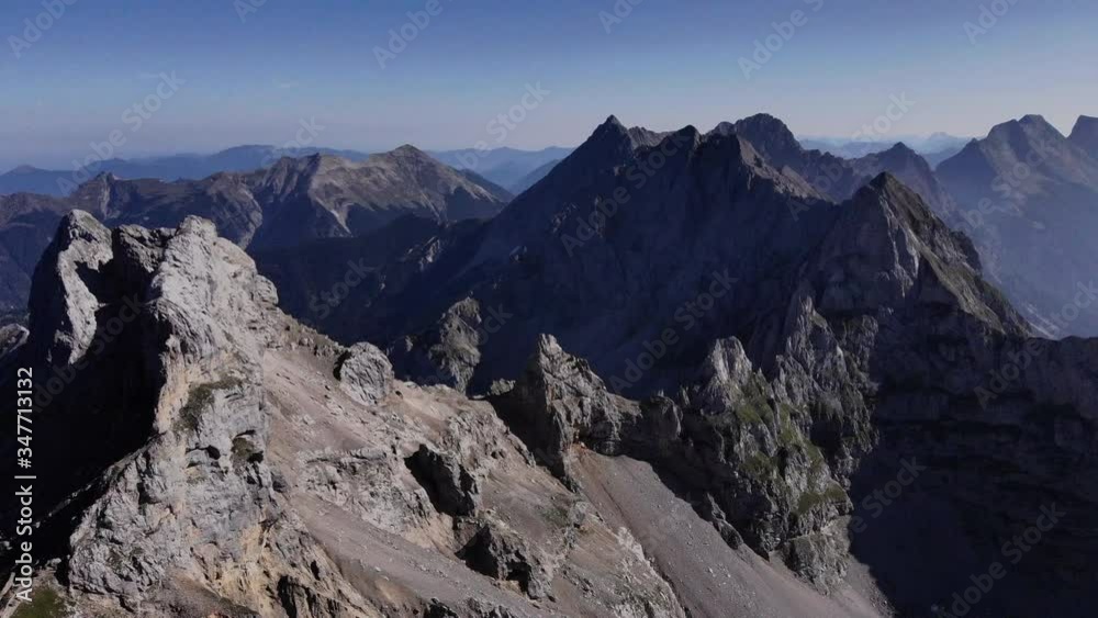 Mountain range, mountains, alps germany Mountain range, mountains, alps germany