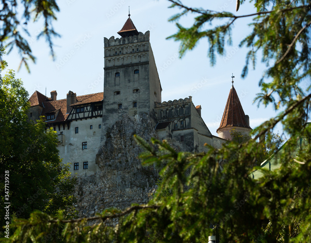 Fototapeta premium Bran castle, Brasov, Romania