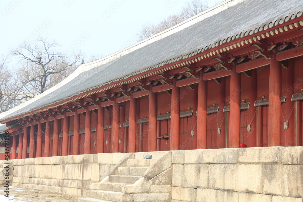 Obraz premium the traditional architecture of korea