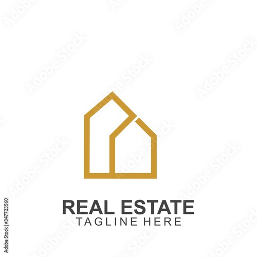 Real estate logo design