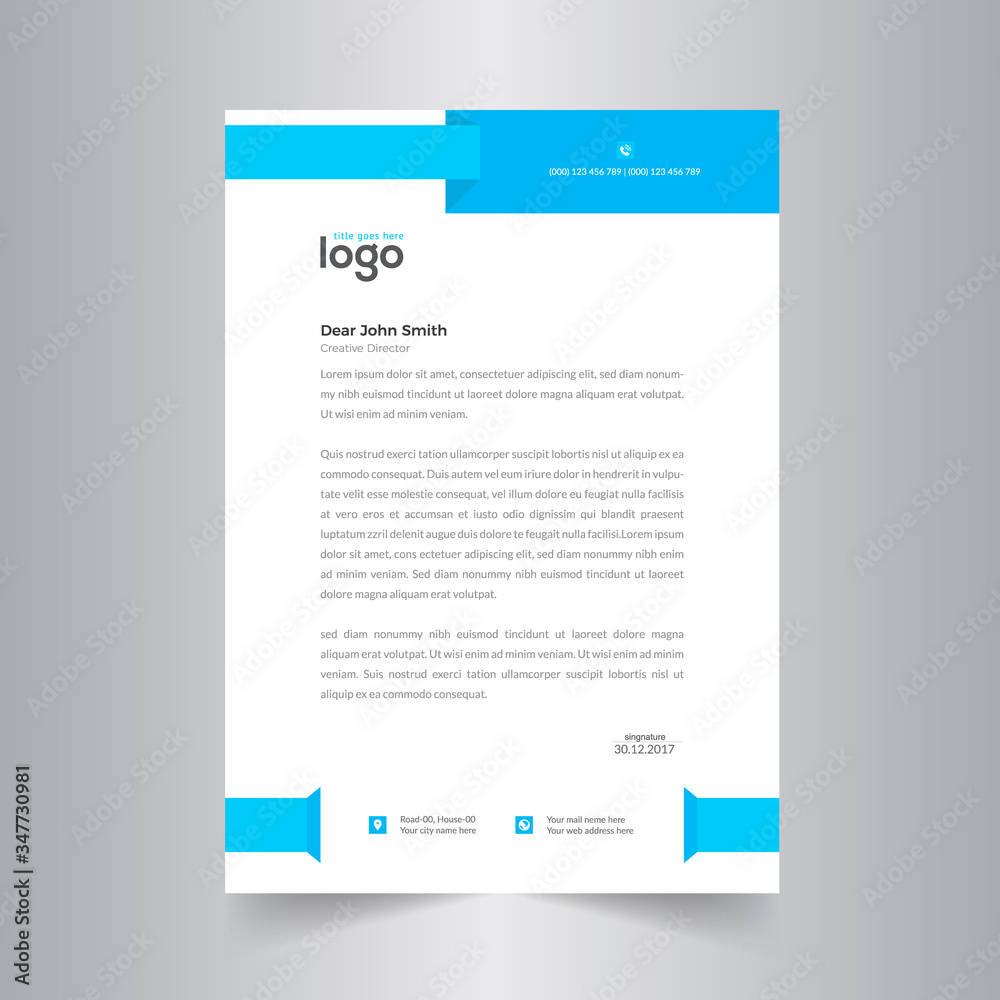 Business style letter head templates for your project design. Business style letter head templates for your project design.