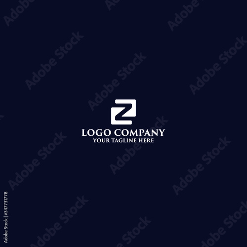 modern minimalist Z logo with source file for web business
 photo