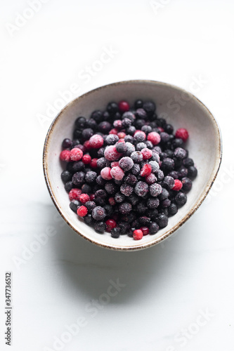  frozen mixed fruit - berries - red currant, cranberry, blackberry, bilberry, blueberry, black currant