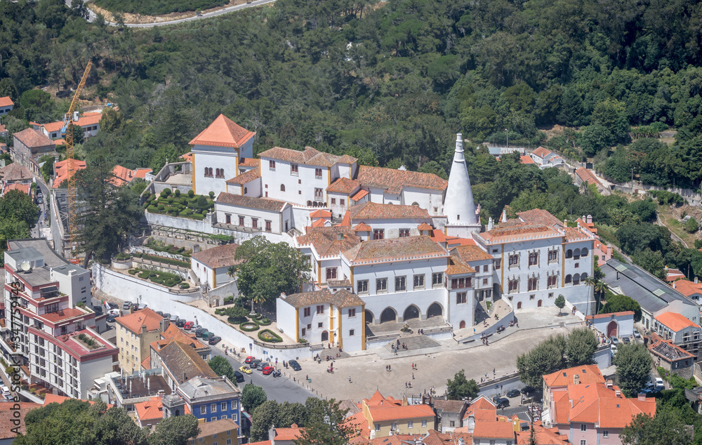 Sintra National Palace located in sao martinho sintra
