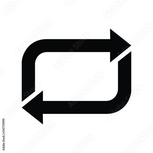 repeat icon using technology devices