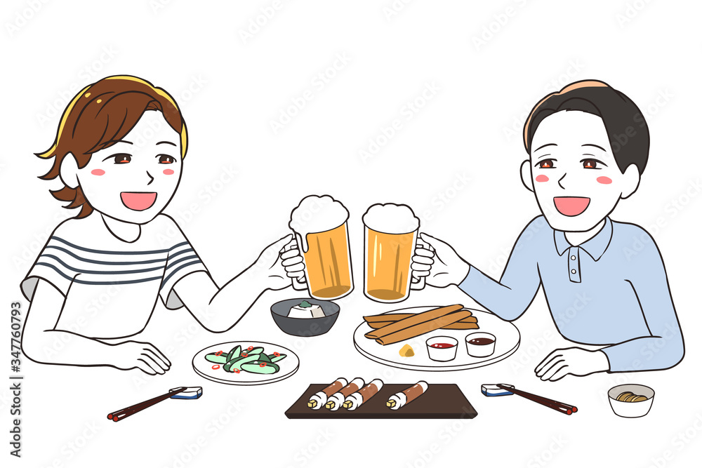 男友達と飲み過ぎる