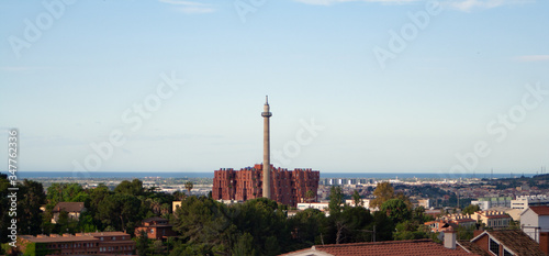 Canvas Print Walden 7 - Sant Just Desvern