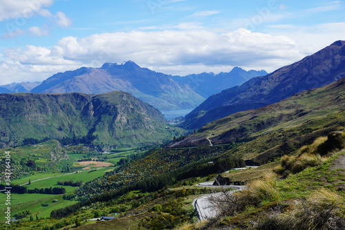 Panoramic view of a valley © micky22