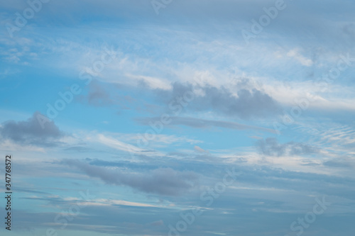 東京の秋の空と雲０４