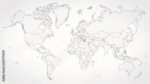 Wallpaper Mural Covid-19 Coronavirus Cumulative Cases and Deaths until April 2020 - World Map of the Pandemic Expansion - Based on daily reports by the World Health Organization WHO Torontodigital.ca