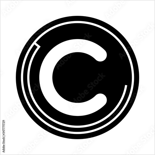 Copyright Icon, Copyright Letter C Symbol