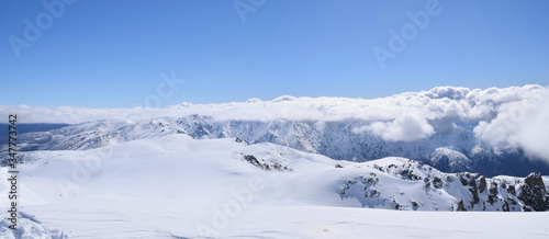 Vista sobre las nubes © El viaje imposible