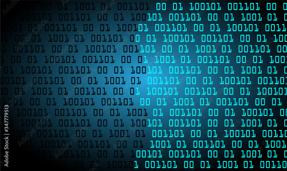 Blue cyber circuit future technology concept background Blue cyber circuit future technology concept background