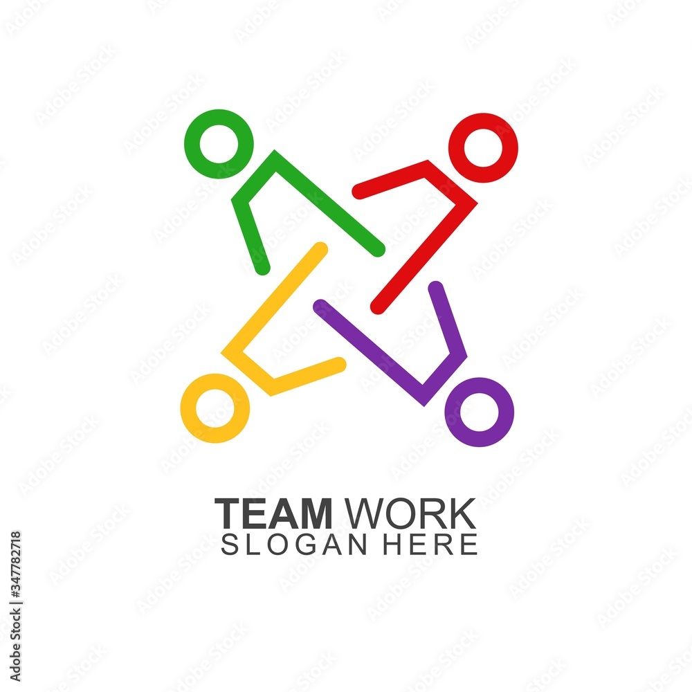 Team Work Logo Design Team Work Logo Design