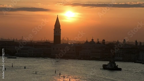 Venice from cruise ship