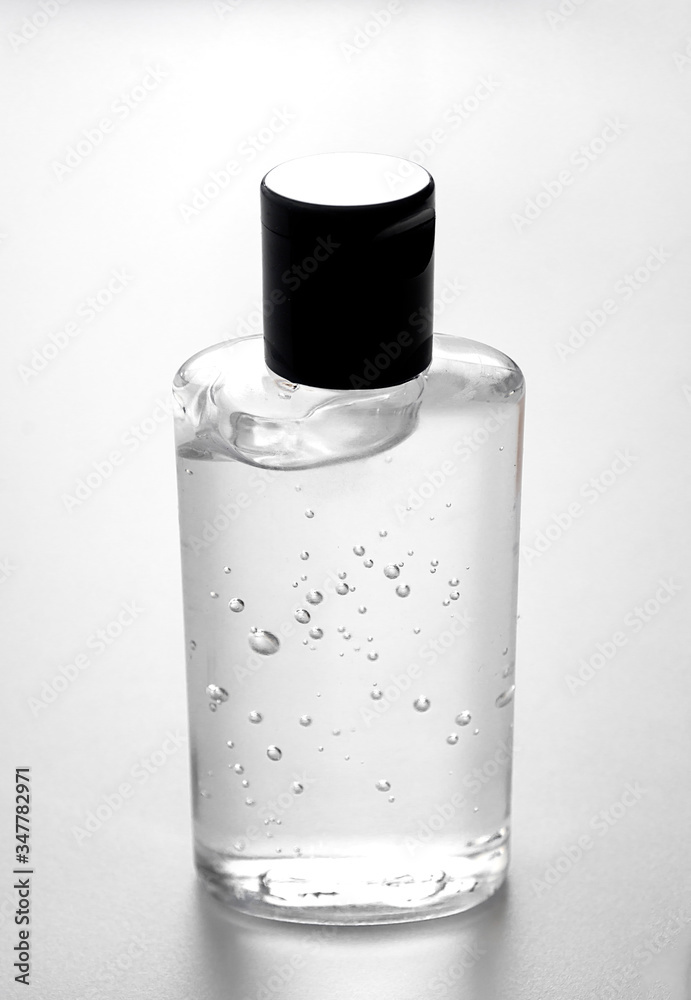 Sanitizer bottle, antibacteria gel on white background Sanitizer bottle, antibacteria gel on white background