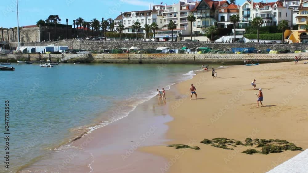 Beach and People, Tile Shift, Cascais, Lisbon, Portugal, 4k
Beach and People, Tile Shift, Cascais, Lisbon, Portugal, 4k