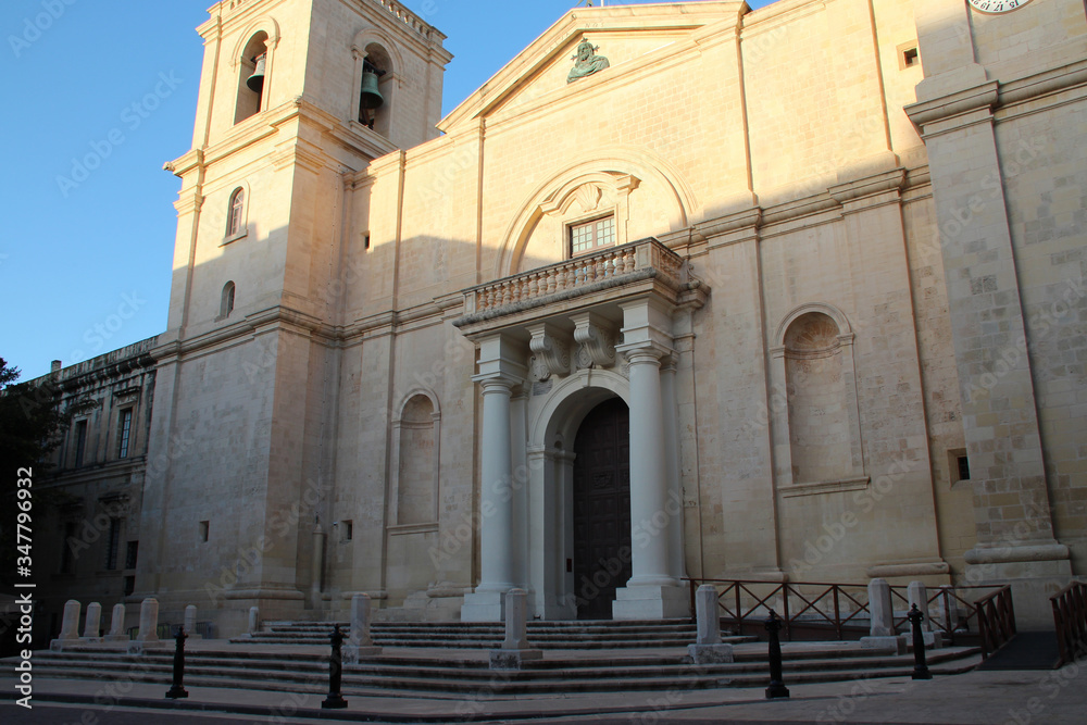 saint john cathedral in valletta in malta