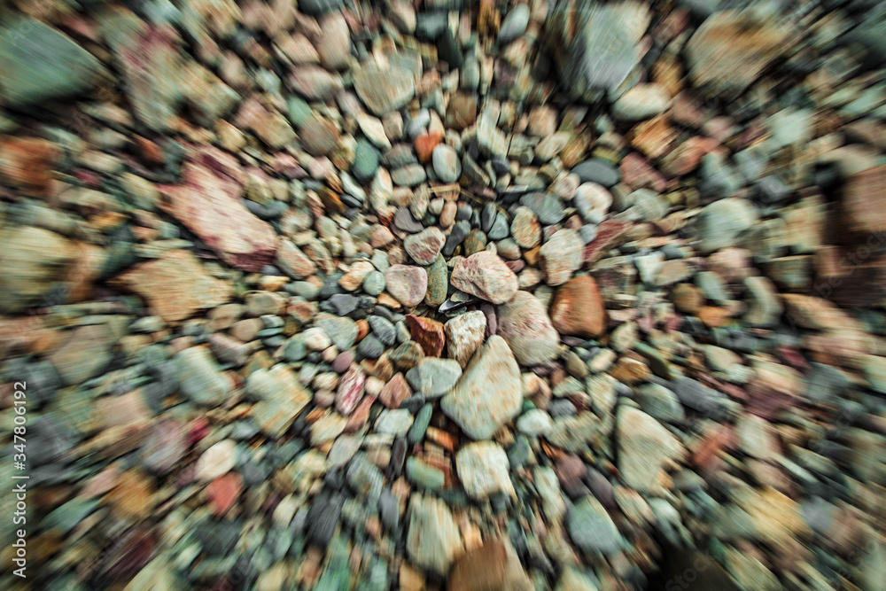 Obraz premium background of a lot of many small stones