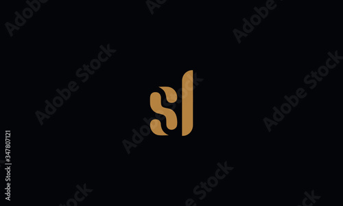 SL Letter Minimal Logo Design Template Vector illustration 