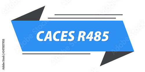 caces r485 bannière