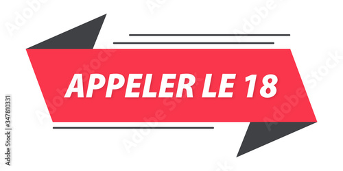 appeler le 18 bannière