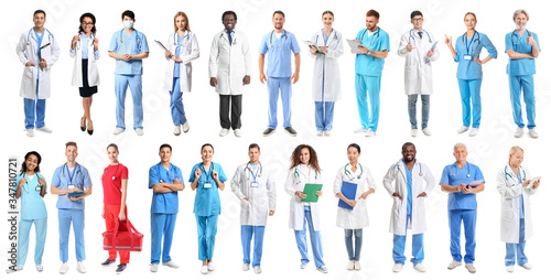 Different doctors and nurse...