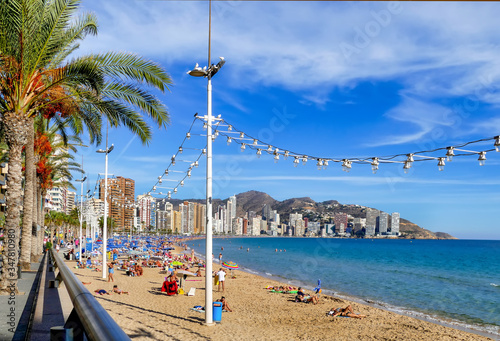 Benidorm Playa Llevante, Costa Blanca, Spanien