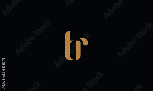 TR Letter Minimal Logo Design Template Vector illustration 