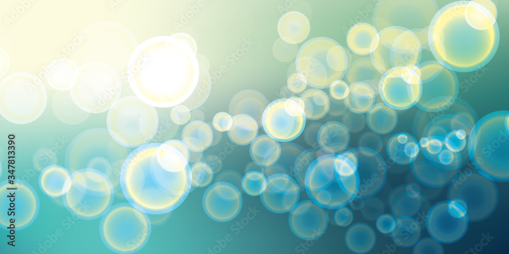 Blue bokeh light background Blue bokeh light background