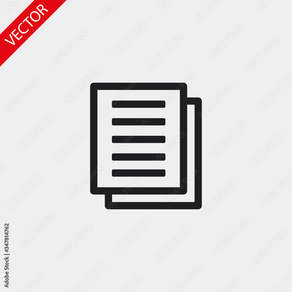 Files vector icon , lorem ipsum Flat design Files vector icon , lorem ipsum Flat design