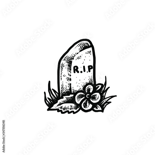 grave tomb tattoo 