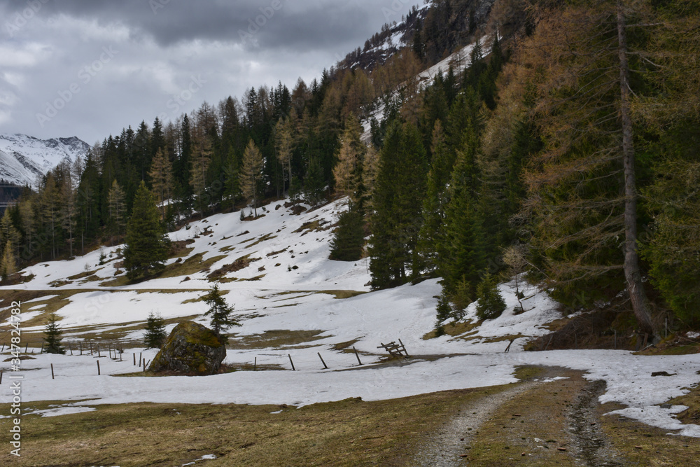 Φωτογραφία Frühling, Frühjahr, Schneeschmelze, zentralalpen, Alpenhauptkamm, Hohe Tauern, F