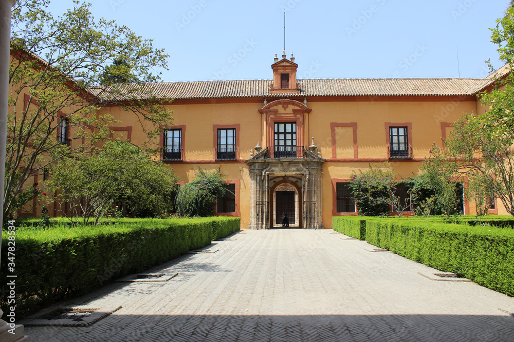 Jardines del Real Alcázar de Sevilla (Andalucía, España)