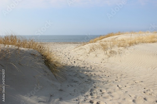  sandy coast of the Baltic Sea