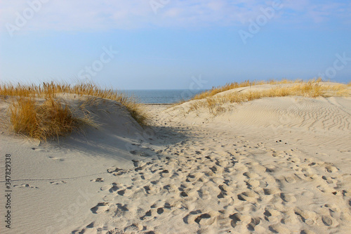  sandy coast of the Baltic Sea