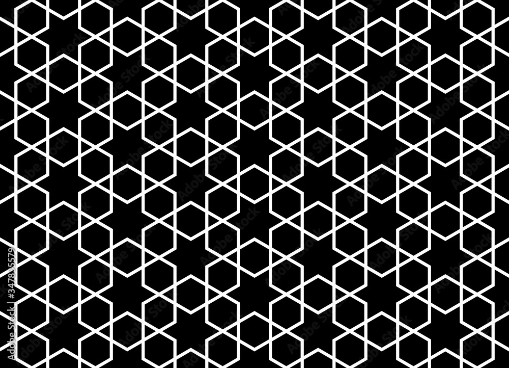 The geometric pattern with lines. Seamless vector background. White and black texture. Graphic modern pattern. Simple lattice graphic design The geometric pattern with lines. Seamless vector background. White and black texture. Graphic modern pattern. Simple lattice graphic design