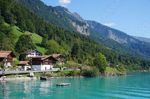 Blue waters in Switzerland