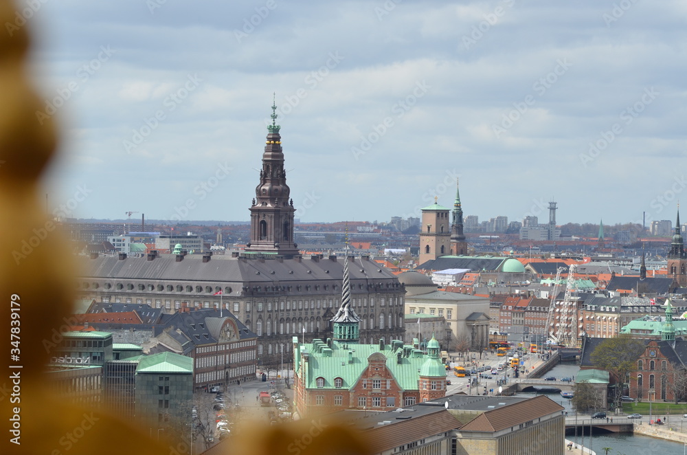 Fototapeta premium Christiansborg Castle, Copenhagen