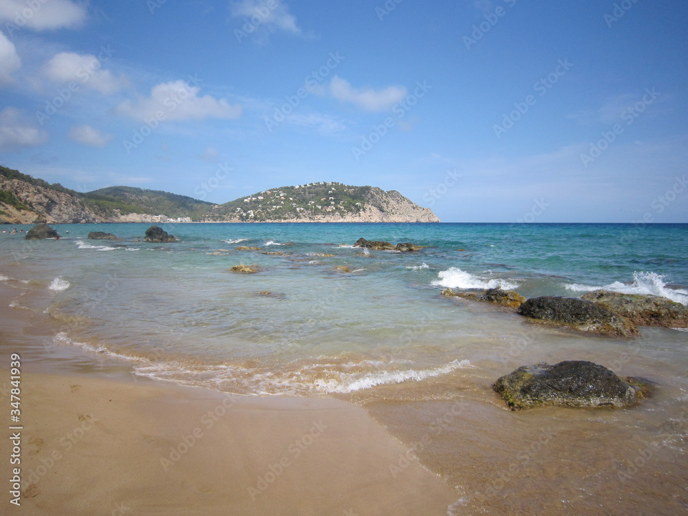La costa de Ibiza