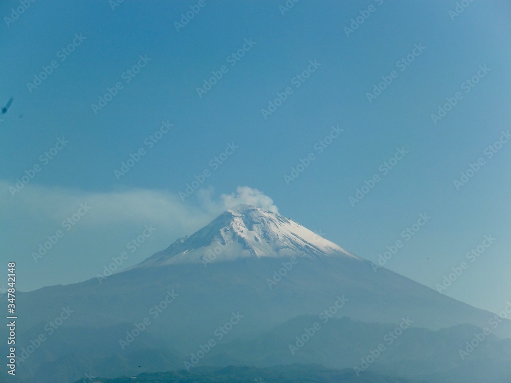 Popocatepetl volcano, Mexico 