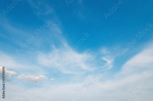 Fototapeta Naklejka Na Ścianę i Meble -  beautiful blue sky and white cloud