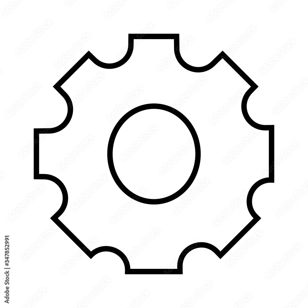 settings icon vector illustration photo settings icon vector illustration photo