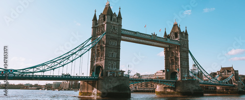 Tower Bridge in London, UK