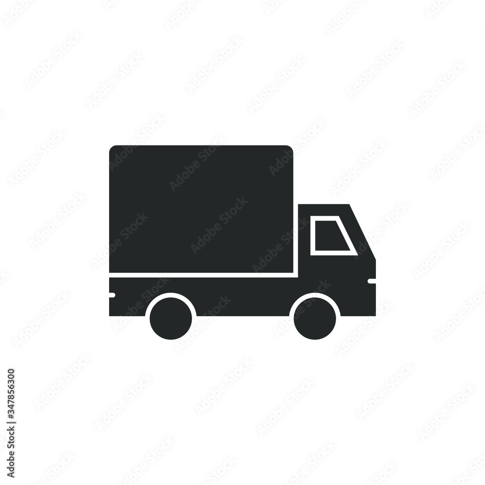 Truck icon, logistic icon vector illustration Truck icon, logistic icon vector illustration